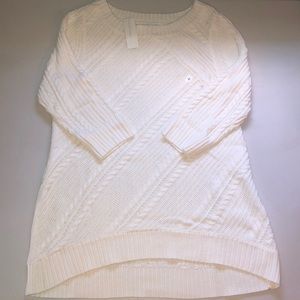 Cozy cable knit sweater